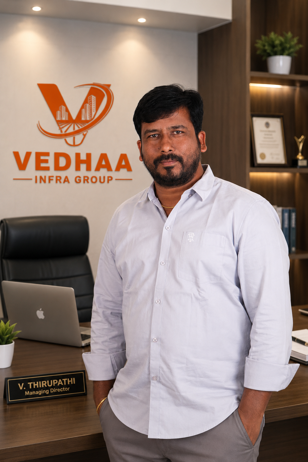 Mr. V. Thirupathi garu, Founder & Managing Director